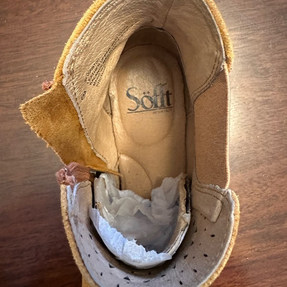 Soffit Barina Zip Up Chelsea boots - honey, size 6 - Picture 5 of 8